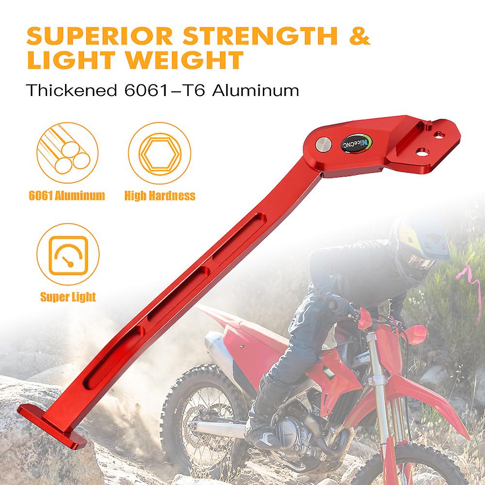 Born Pretty Nicecnc Side Stand Kickstand For Honda Crf 450 250 R Rx Crf 250r 450r 2019-2023 Crf 250rx 2022-2023 Sidestand Aluminum Motorcycl