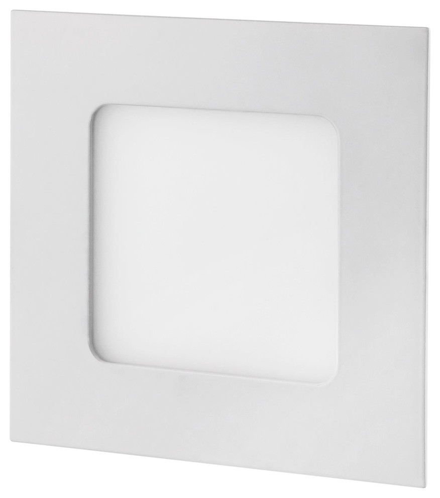 Sunlite LED 4 quotSquare Ultra Slim Downlight  10W 3000K Warm White   Traditional   Outdoor Wall Lights And Sconces   by BULB CENTER  Houzz