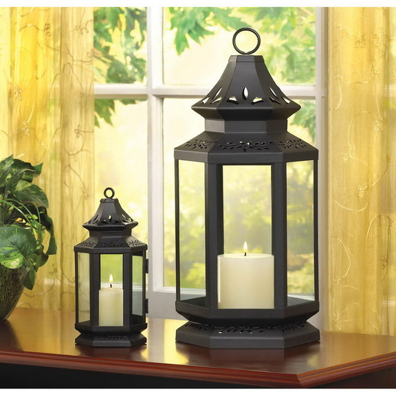 Gallery of Light 57070785 Black Stagecoach Lantern