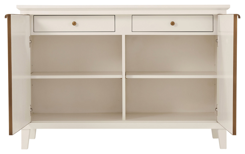 Modern Marbleized Cabinet   Transitional   Accent Chests And Cabinets   by English Georgian America  Houzz