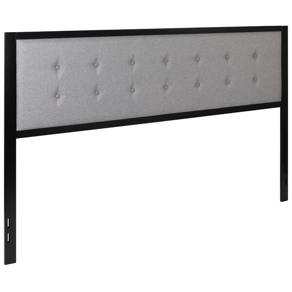 Metal Tufted Upholstered Headboard - Modern Headboard - - 31882124