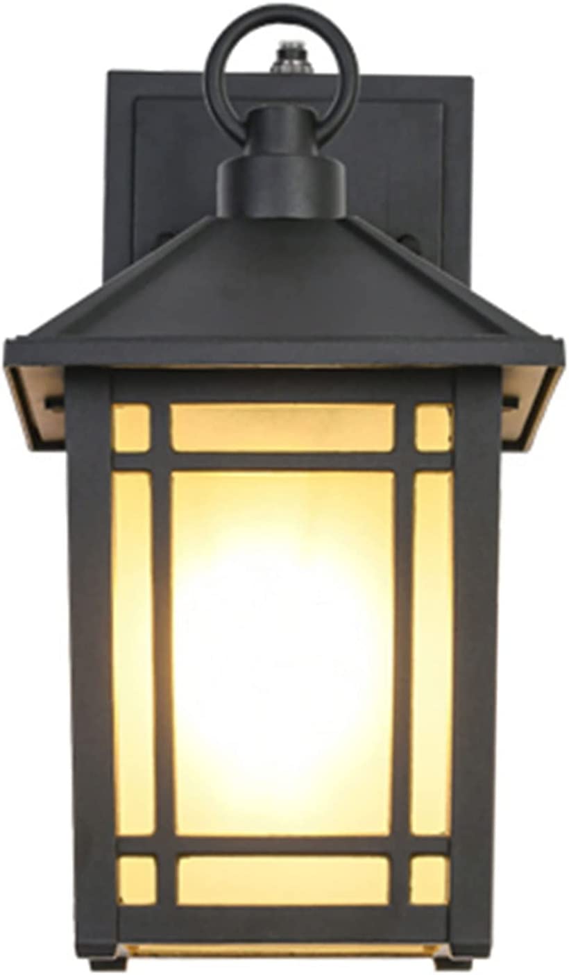 Miumaeov Outdoor Wall Lantern Dusk Dawn Exterior Patio Lamp Fixtures Porch Light Sconce