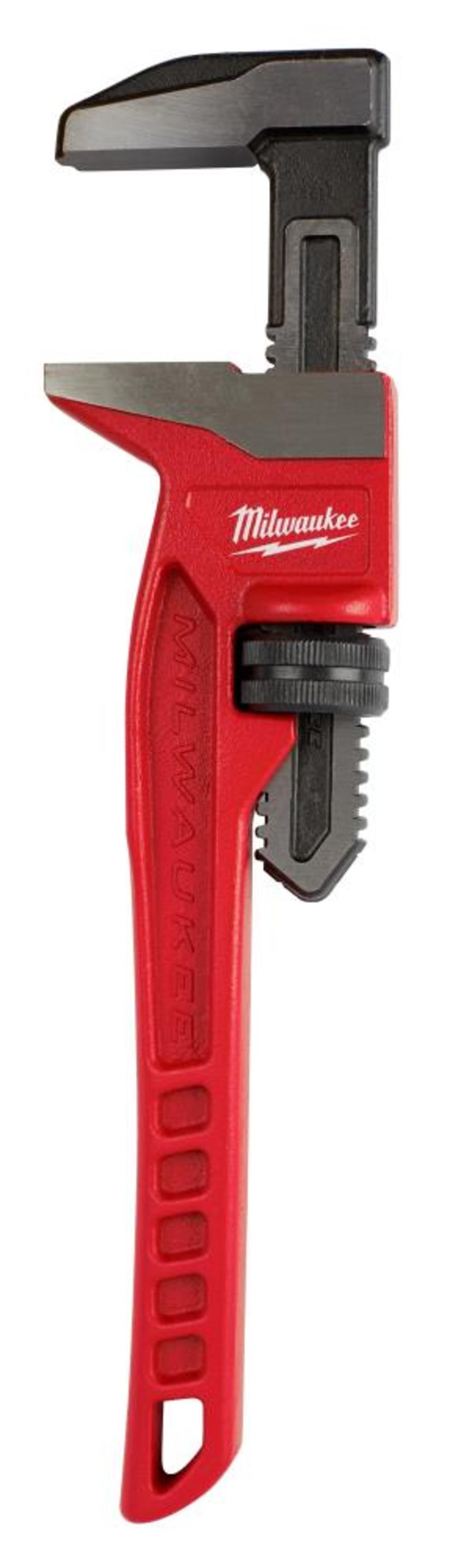 MW 12 in. Smooth Jaw Pipe Wrench 48-22-7186 from MW