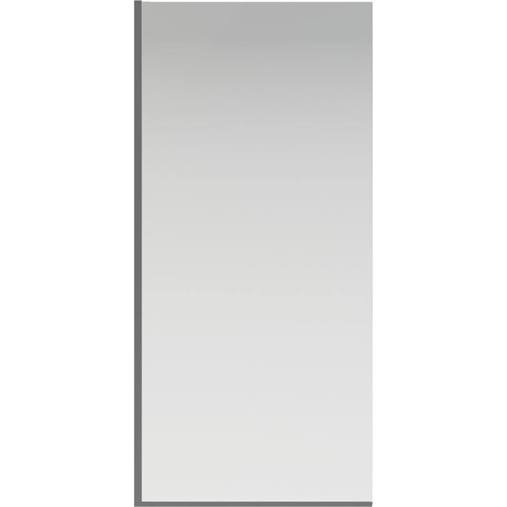 Delta Amal 34 in. W x 72 in. H Frameless Shower Door Screen in Matte Black with 38 in. (10 mm) Clear Glass SD8ASCL-MB-R