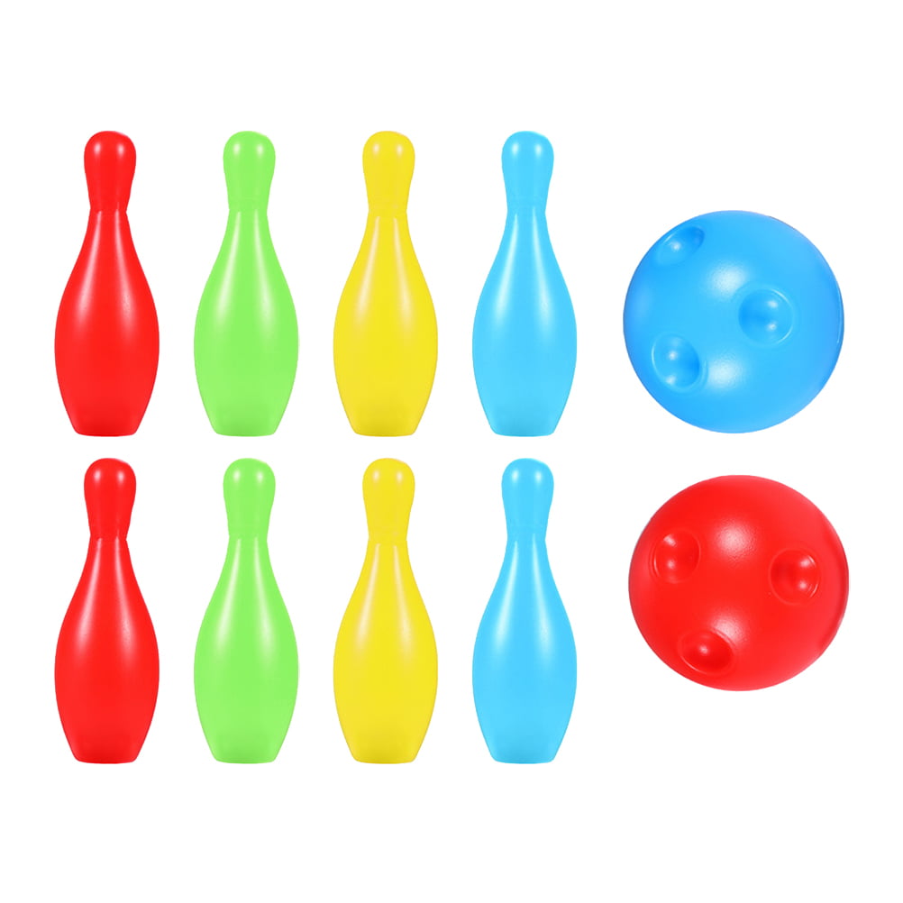 Homemaxs Bowling Kids Setgametoytoys Lawn Set Gamesfun Sports Toddler Play Sets Playset Toys Game Mini Child Balls Birthday Party