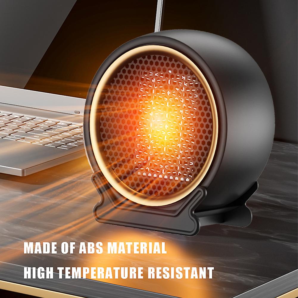 1200w Desktop Electric Heater Mini Portable Fan Heater Fast Heating Ptc Ceramic Heating Warm Air Blower Home Office Warmer