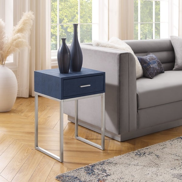 Ammon 1 Drawer End Table