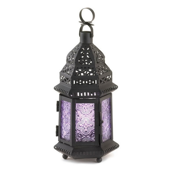 Gallery of Light 57071546 Purple Moroccan Style La...