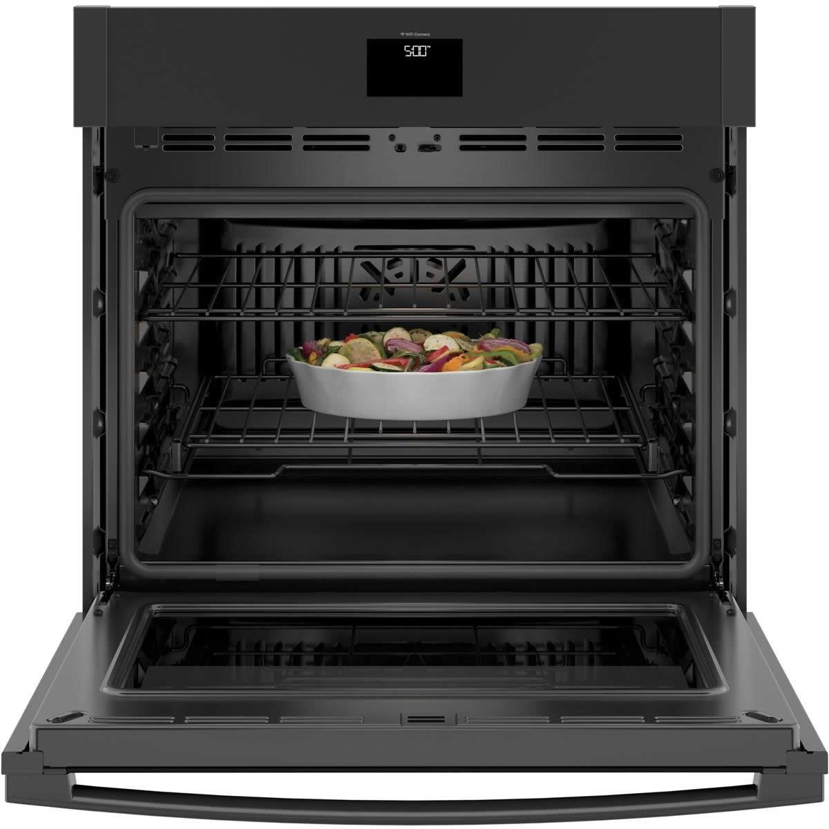 GE 30-inch, 5 cu. ft. Built-in Single Wall Oven with Convection JTS5000DNBB