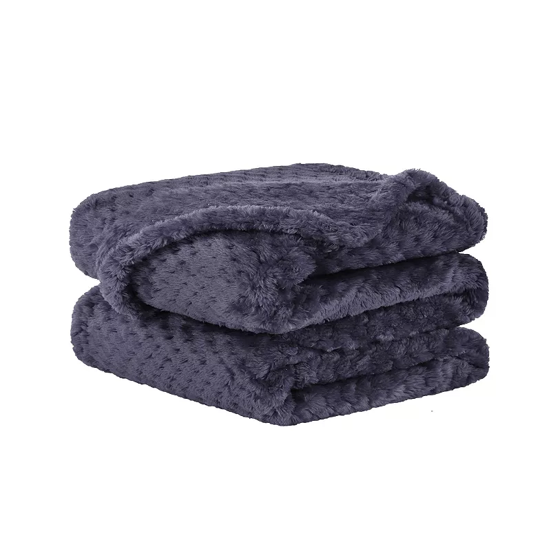 Luxury Fleece Bed Blanket Woven Mesh Pet 30x40