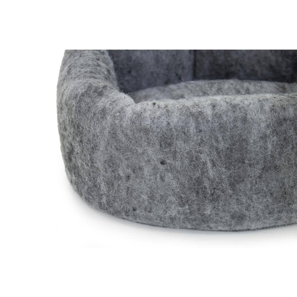 Carolina Pet Company Mysterious Kitty Kup Medium Charcoal Bed 01003