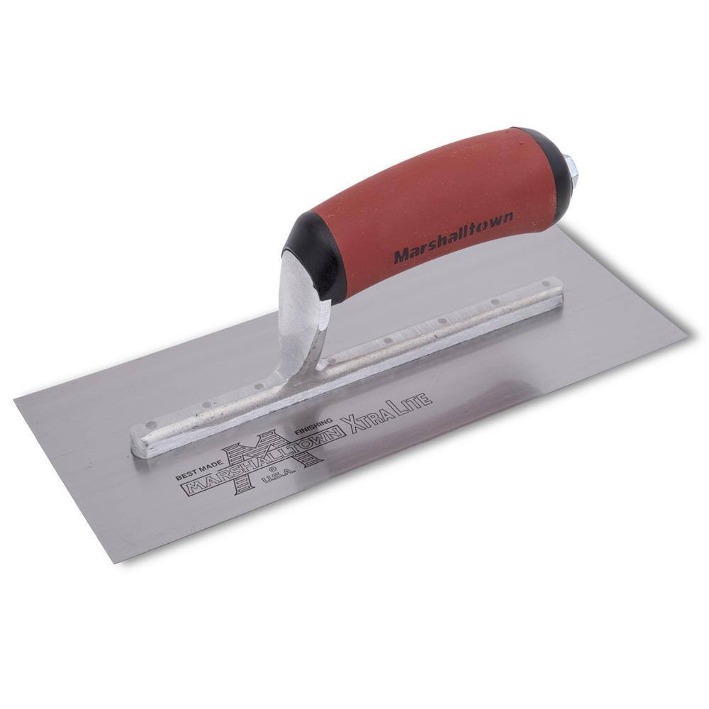 MARSHALLTOWN 11 in. x 4 in. Durasoft Handle Finishing Trowel MXS114D