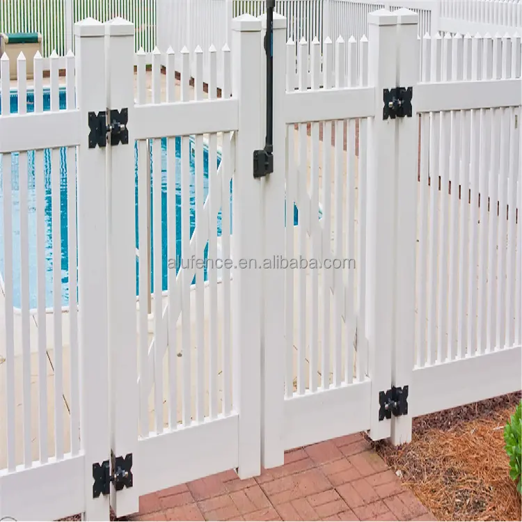 Factory Directly Supply Powder Coated Outdoor Manufacturer Aluminum Slatted Privacy Screens And Gates