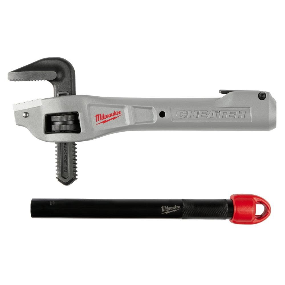 MW CHEATER Pipe Wrench Aluminum Offset Adaptable 48-22-7322 from MW