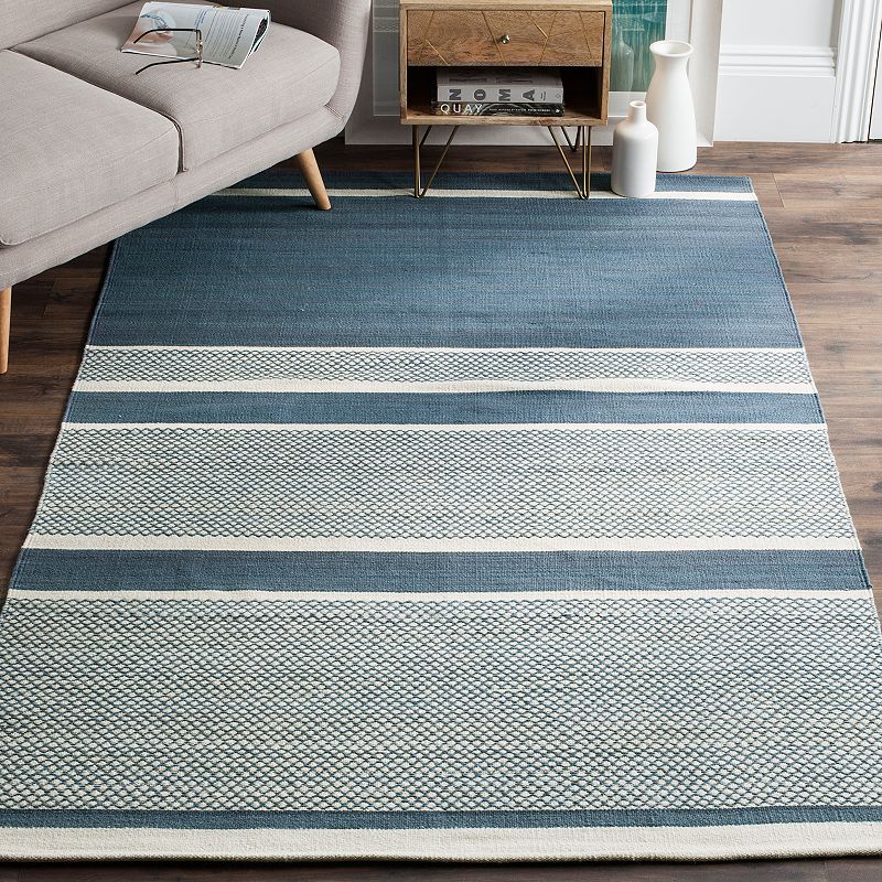 Safavieh Kilim Tara Striped Wool Blend Rug