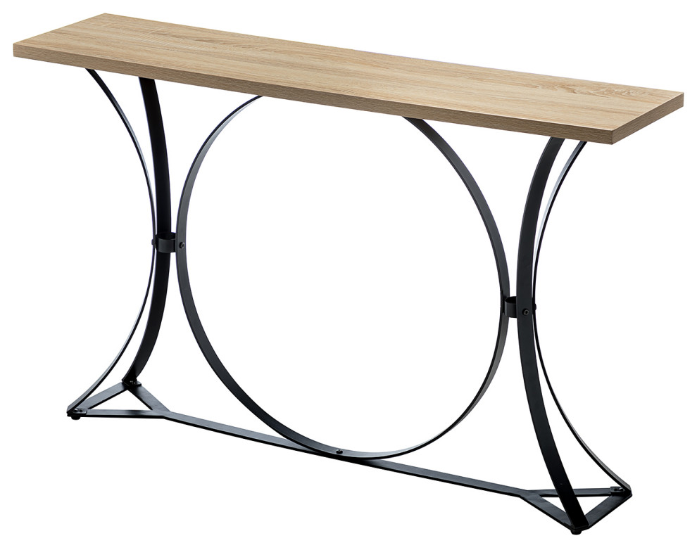 Maurice 47 quotConsole Table   Industrial   Console Tables   by Karat Home  Houzz