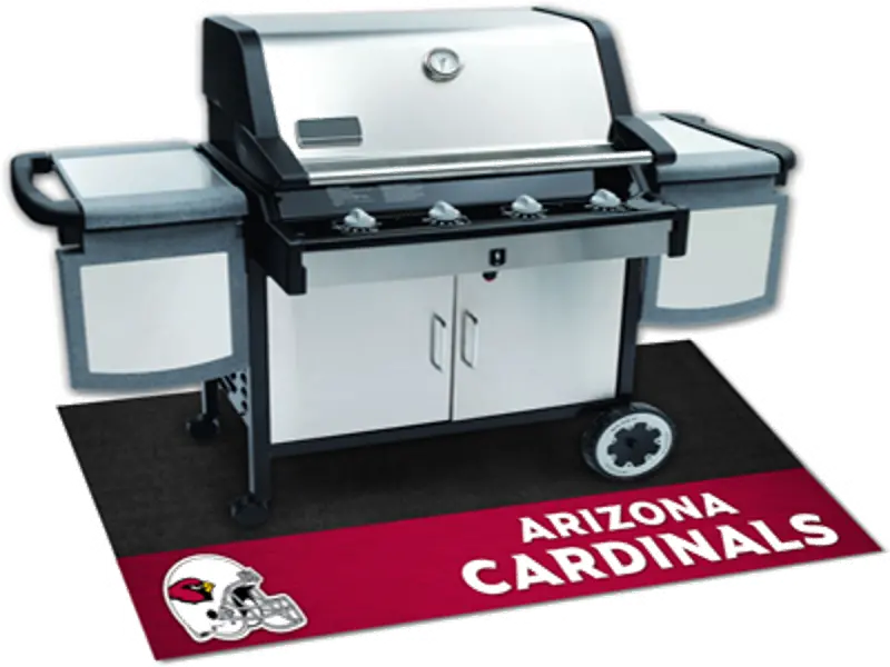 2 x 4 X-Small Arizona Cardinals Grill Mat