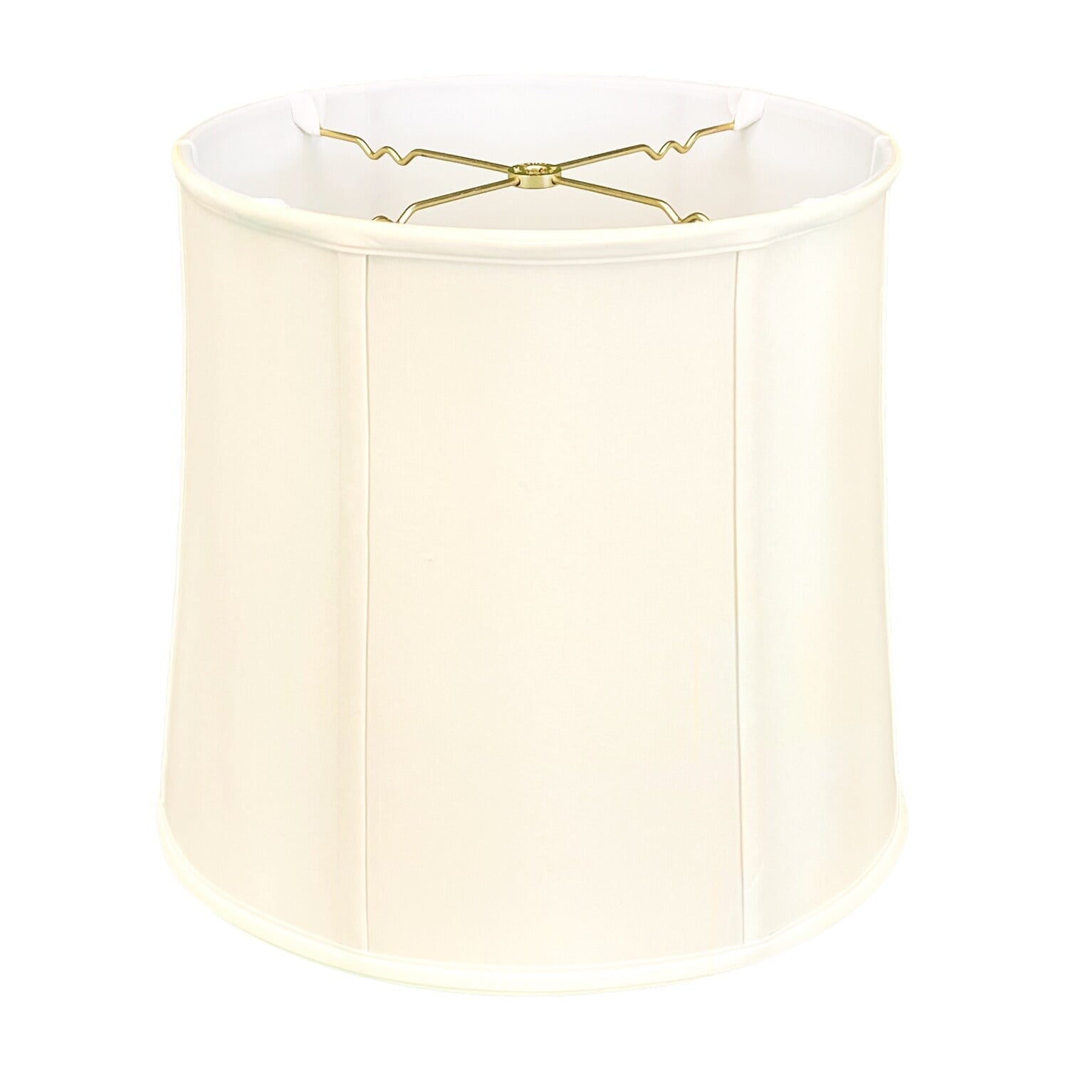 Royal Designs， Inc. Royal Designs Drum Lamp Shade， Eggshell， 13x14x14 Single