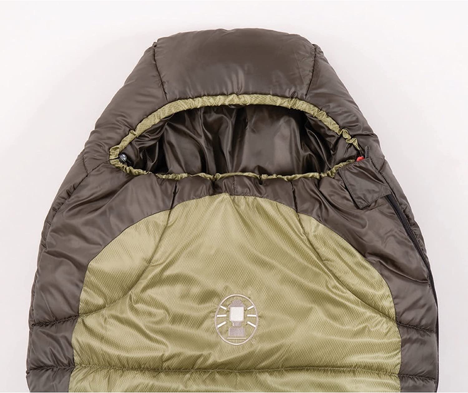 Cold-Weather Mummy Sleeping Bag, 0¡ãF Sleeping Bag for Big & Tall Adults, No-Snag Zipper with Adjustable Hood for Warmth and Ventilation