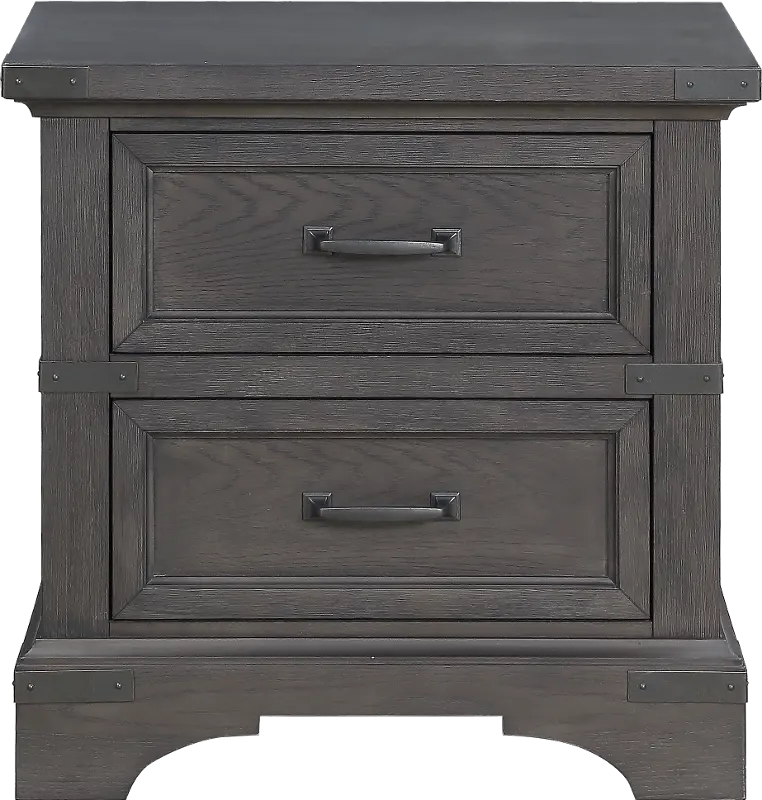 Prescott Gray Nightstand