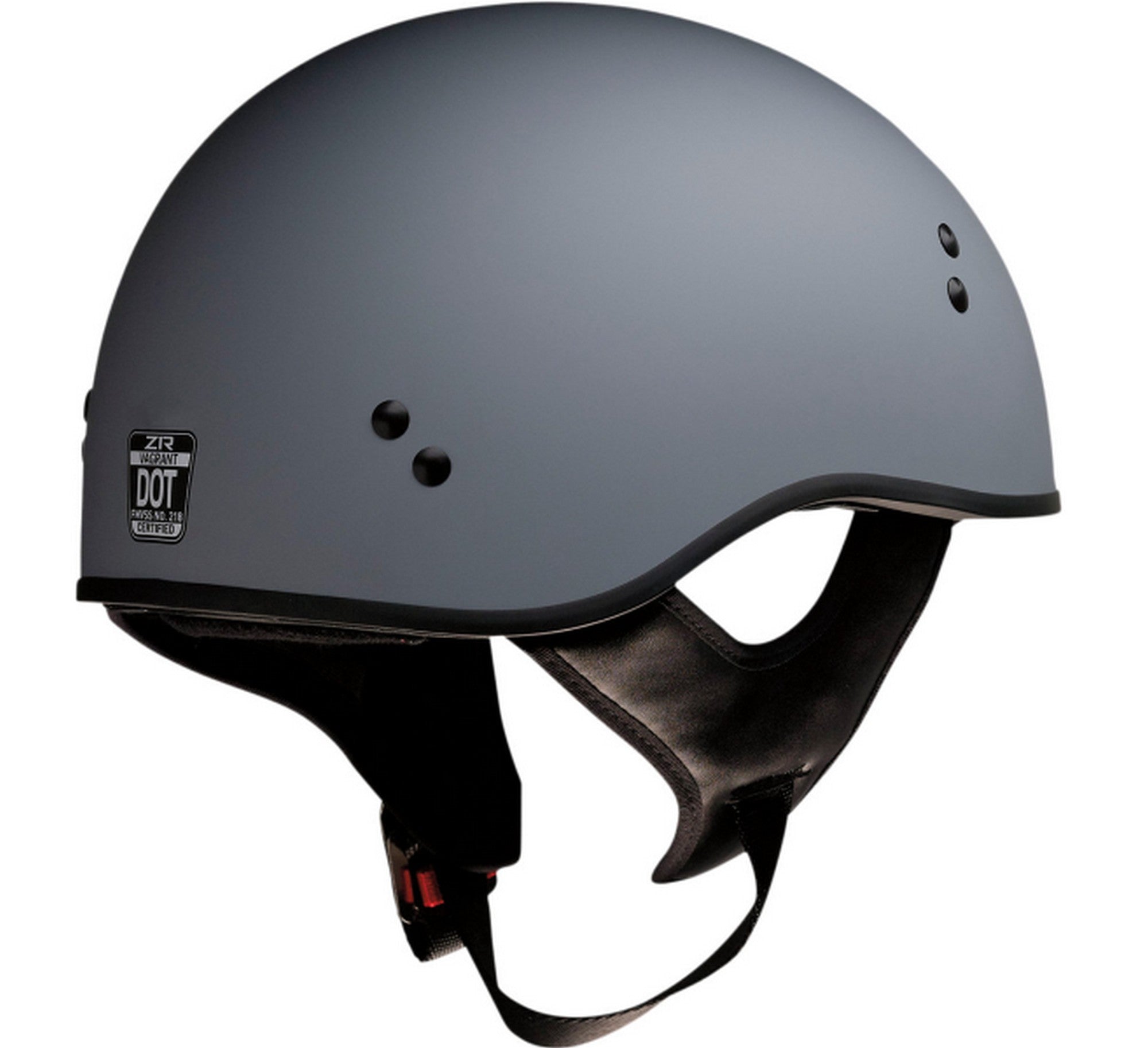 Z1R Vagrant Motorcycle Half Helmet Prime Gray XL