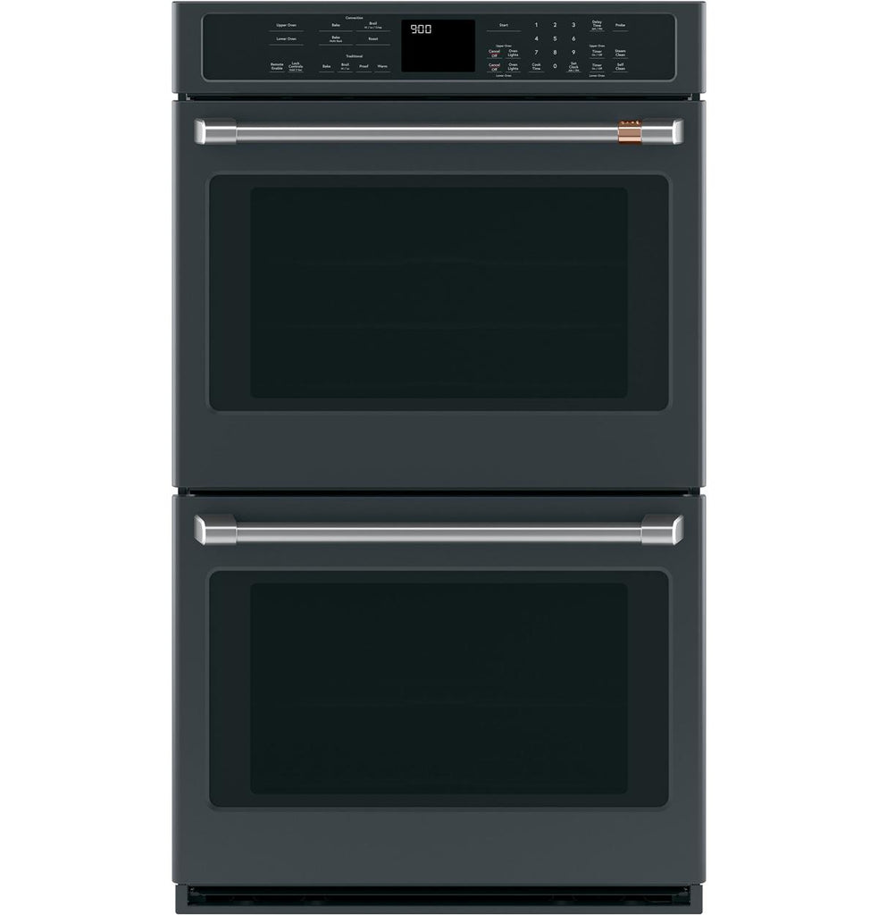 GE Cafe CTD90DP3ND1 30quot Smart Double Wall Oven with Convection In Matt