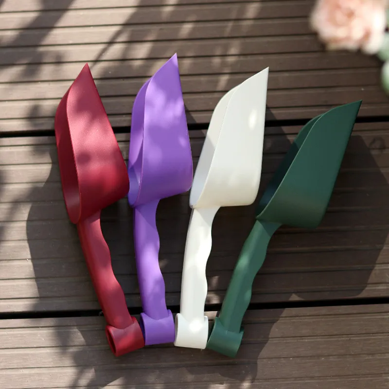 Hot Seller Gardening Plastic Multi color Mini Hand Soil Shovels Shovel Scoop For Planting