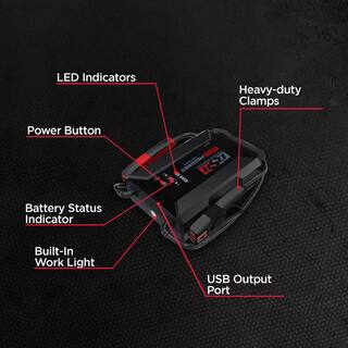 Schumacher Electric DSR ProSeries Automotive 12-Volt 4000 Peak Amp Lithium Jump Starter and Portable Power Station DSR164