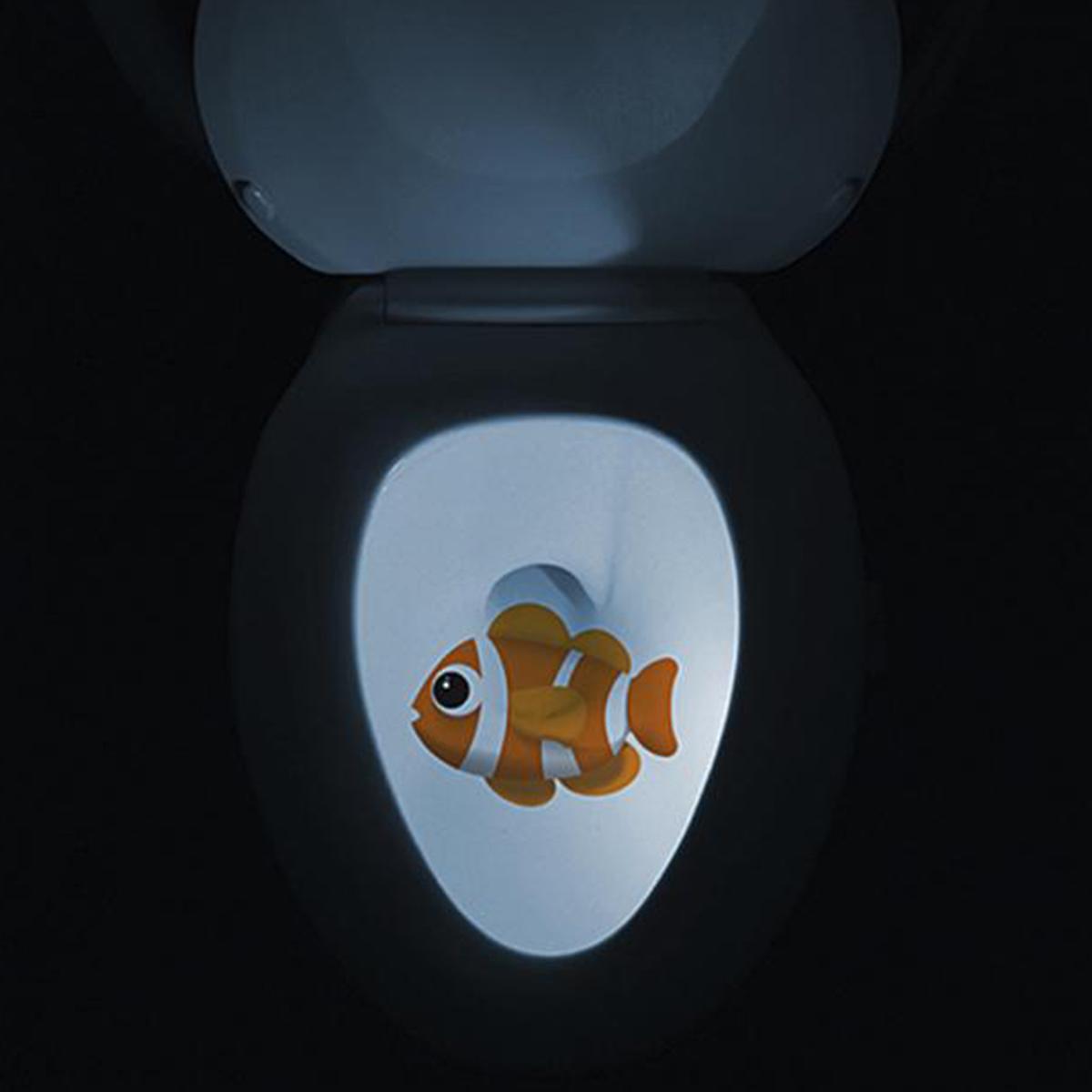 Toddler Target Toilet Light With 5 Projector Patterns Motion Sensor Led Lamp Night Light For Toilet Cover Toilet Novelty Projection Lamp