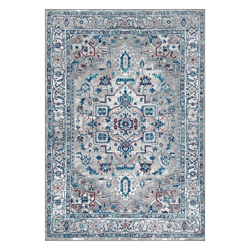 Edison Modern Vintage Medallion Area Rug