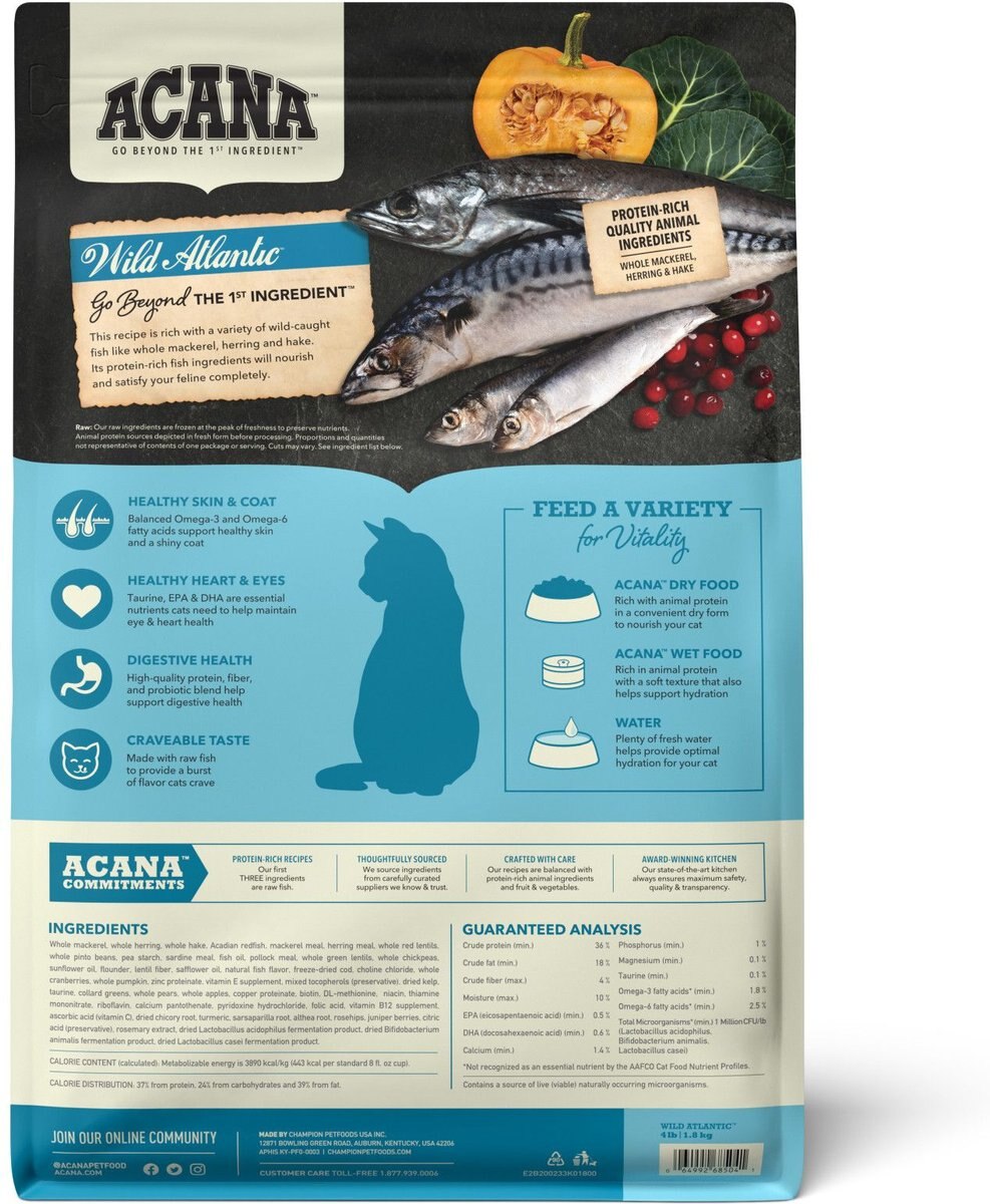 ACANA Wild Atlantic Grain-Free Dry Cat Food