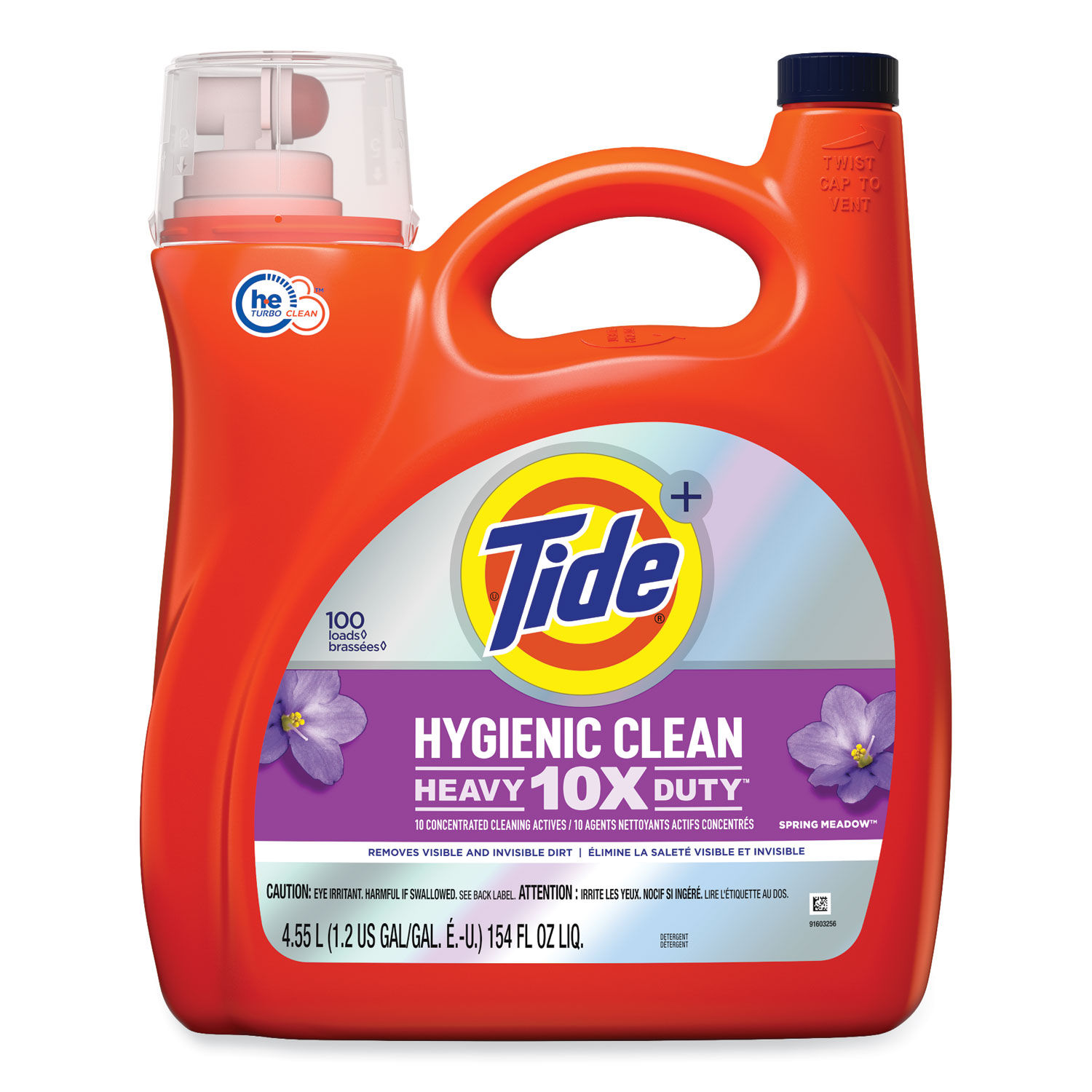 Hygienic Clean Heavy 10x Duty Liquid Laundry Detergent by Tideandreg; PGC27646