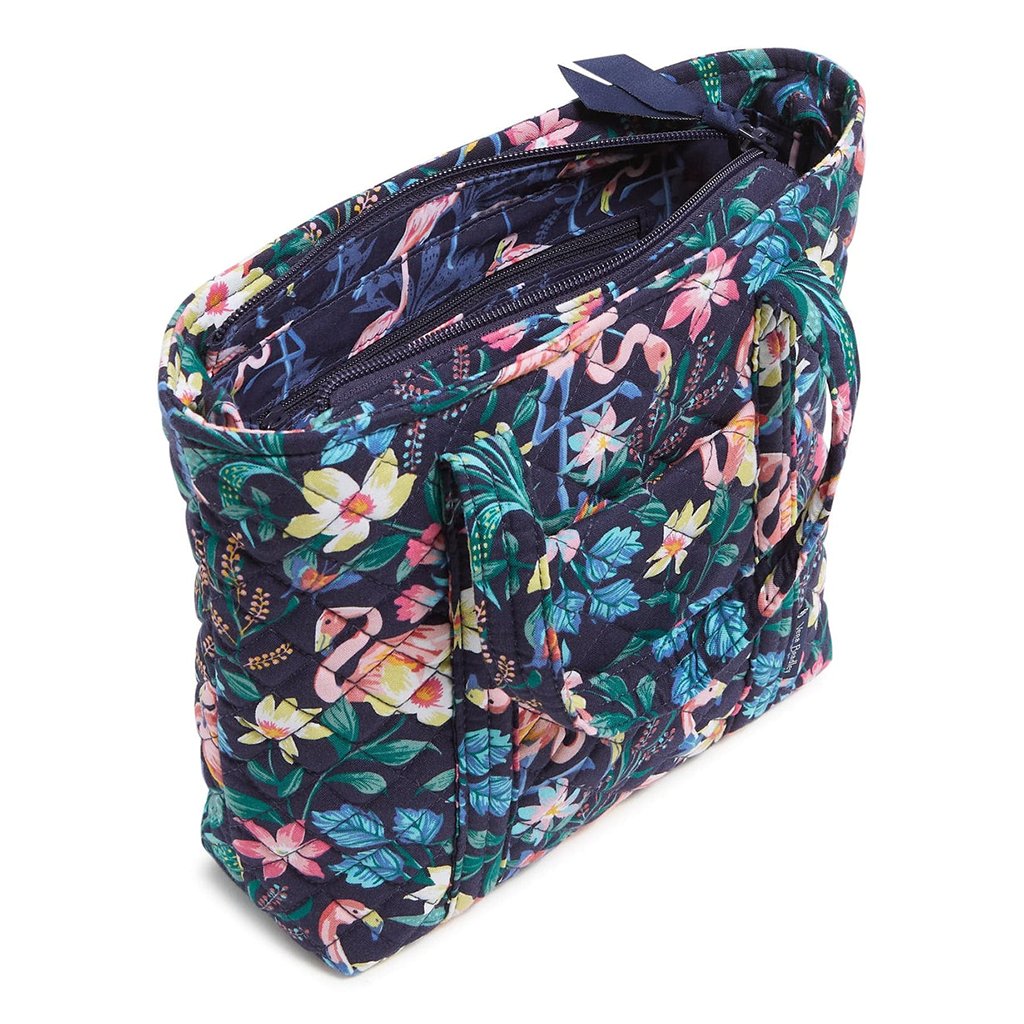 Vera Bradley  Mini Vera Tote Bag in Flamingo Garden