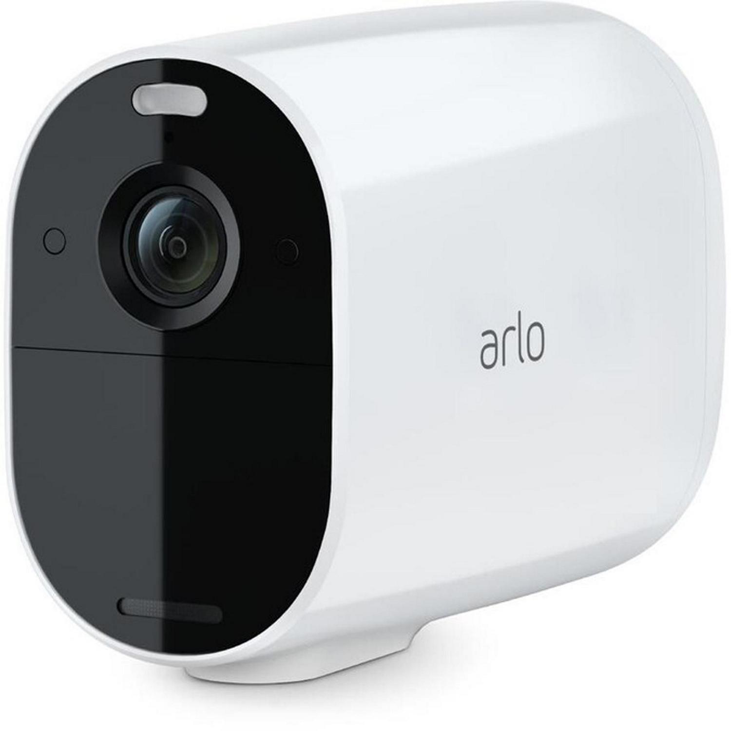 Arlo Essential XL Spotlight Camera Indoor/Outdoor Wire-Free 1080p Security Camera  White