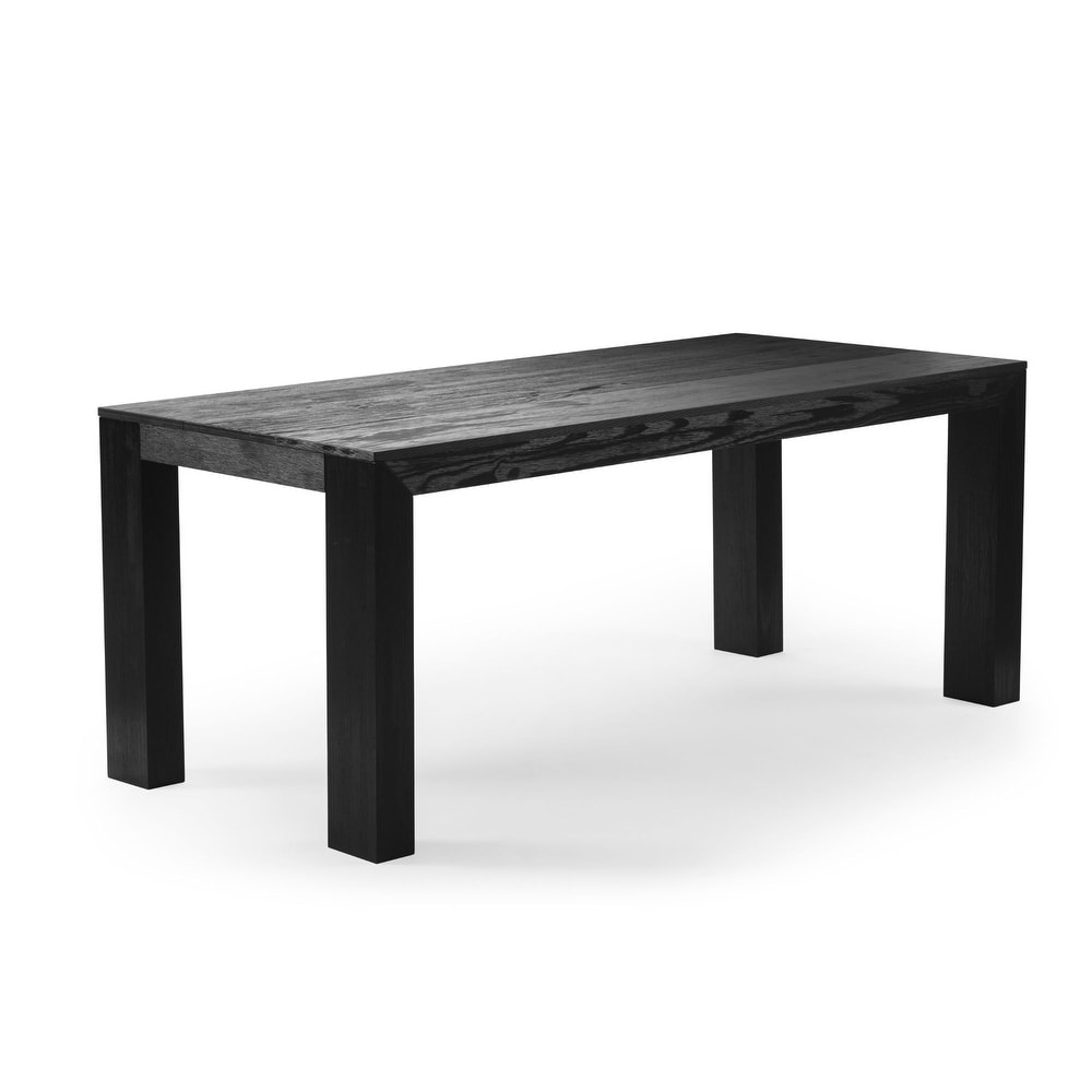 Plank and Beam Rectangular Modern Dining Table   72\