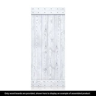 CALHOME 34 in. x 8 in. x 7 ft.Wire Brushed Thermally Modified White Stained Knotty Pine Tongue and Groove Siding Board (10-PCS) 84X8-WB-WTM-PLK-TG(10)