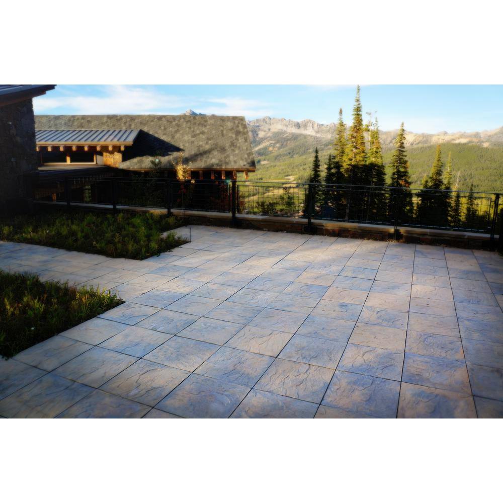 Nantucket Pavers Patio-on-a-Pallet 18 in. x 18 in. Concrete Tan Variegated Traditional Yorkstone Paver (64 Pieces144 Sq Ft) 31244