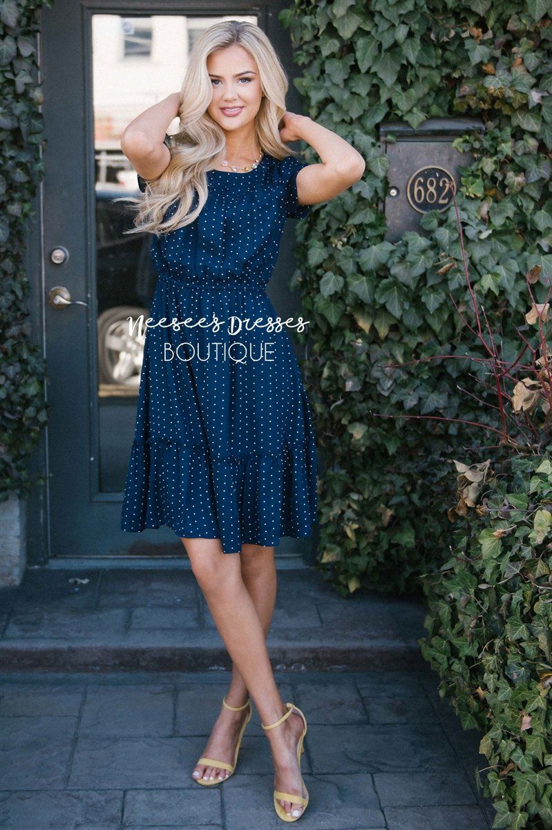 Polka Dots & Ruffles Dress