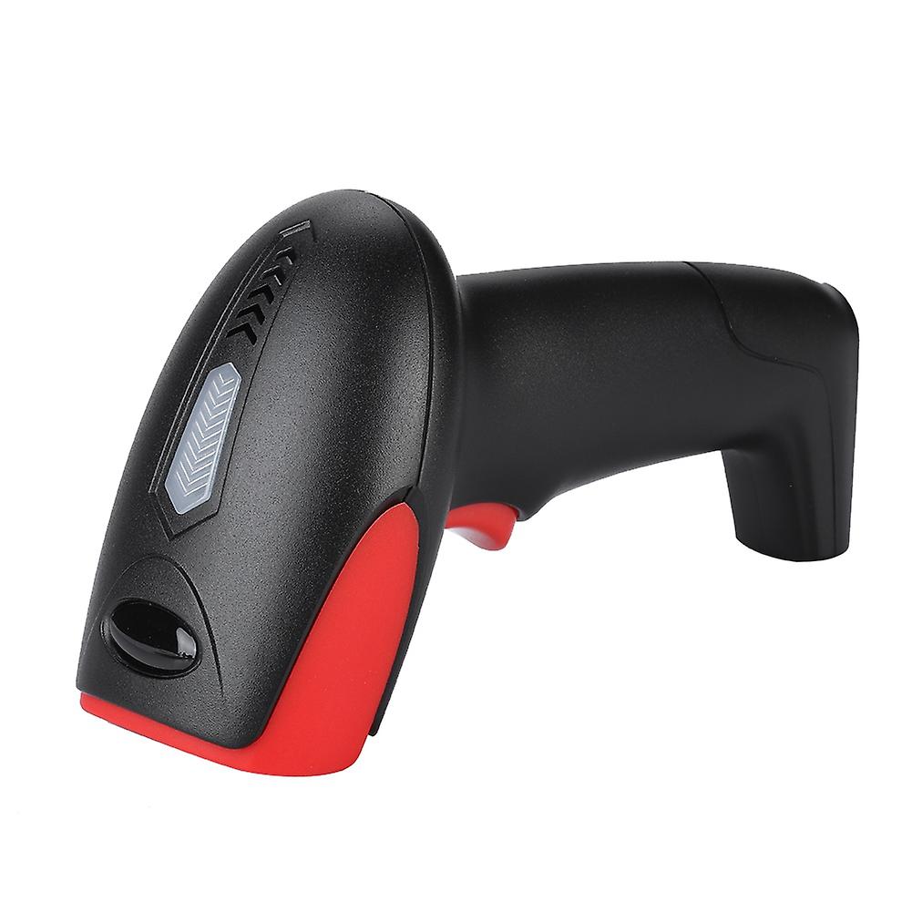 Wired Handheld Usb Bar Qr Code Scanner 2d Barcode Reader Scanning Gun Scanner Black+red