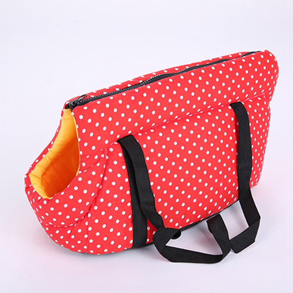 Pet Dog Carrier Shoulder Sling Bag Puppy Cat Sponge Outside Travel Tote Handbag