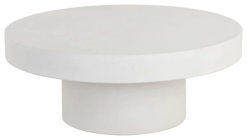 Tammen Coffee Table  White   Contemporary   Coffee Tables   by Virgil Stanis Design  Houzz