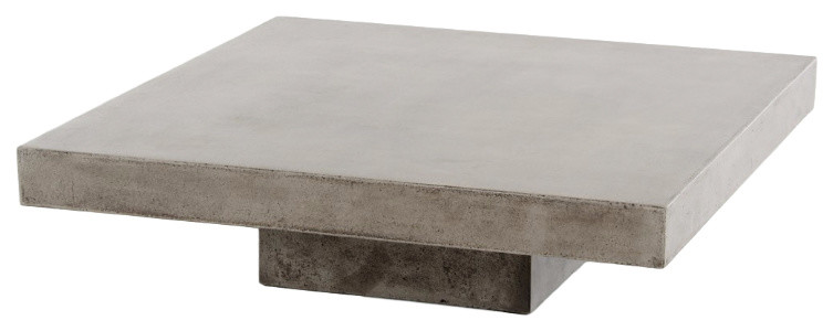 Modrest Morley Modern Concrete Coffee Table   Contemporary   Coffee Tables   by Vig Furniture Inc.  Houzz