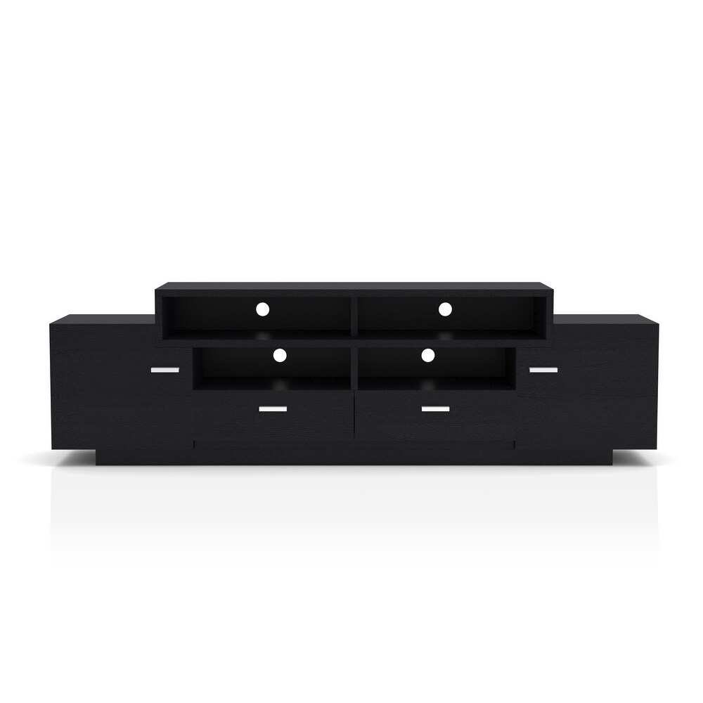 Peyson Contemporary 70 inch 2 Drawer Wood TV Stand by Furniture of America