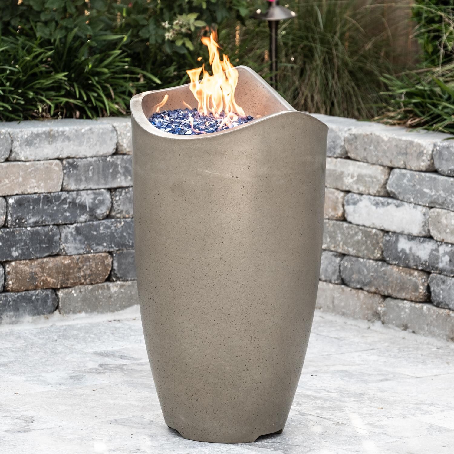 American Fyre Designs Wave 20-Inch Propane Gas Fire Urn