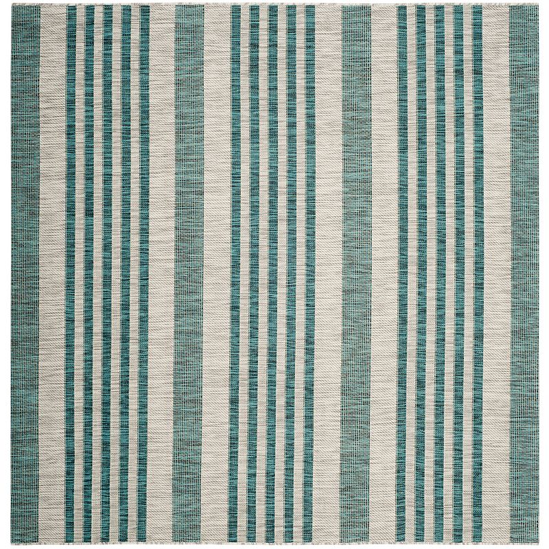 Safavieh Courtyard Bands Striped Indoor Outdoor Rug