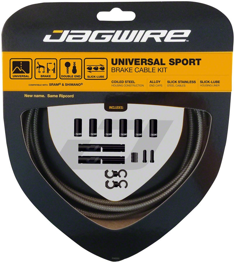 Jagwire Universal Sport Brake Cable Kit - Sterling Silver