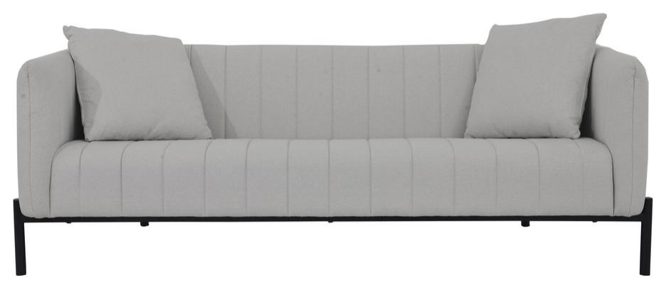 Jaxon Sofa Light  Grey   Contemporary   Sofas   by BisonOffice  Houzz