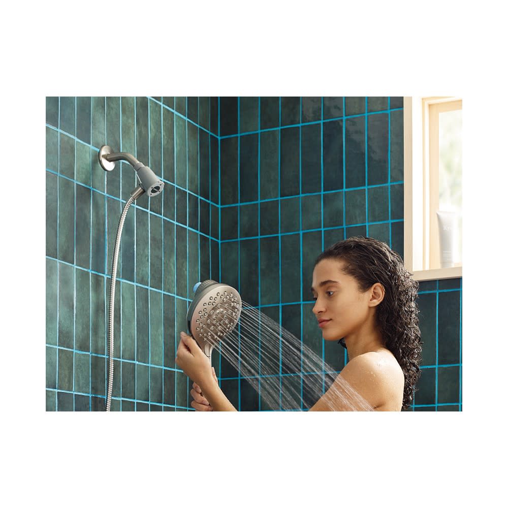 Moen Spot Resist Nickel Aromatherapy Handshower with INLY Capsule