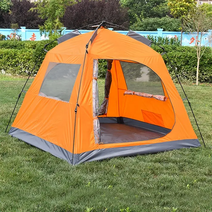 Hot sale Custom Outdoor Portable Waterproof Beach Folding Camping Tent Quick Open Automatic Pop Up Outdoor Camping Tent