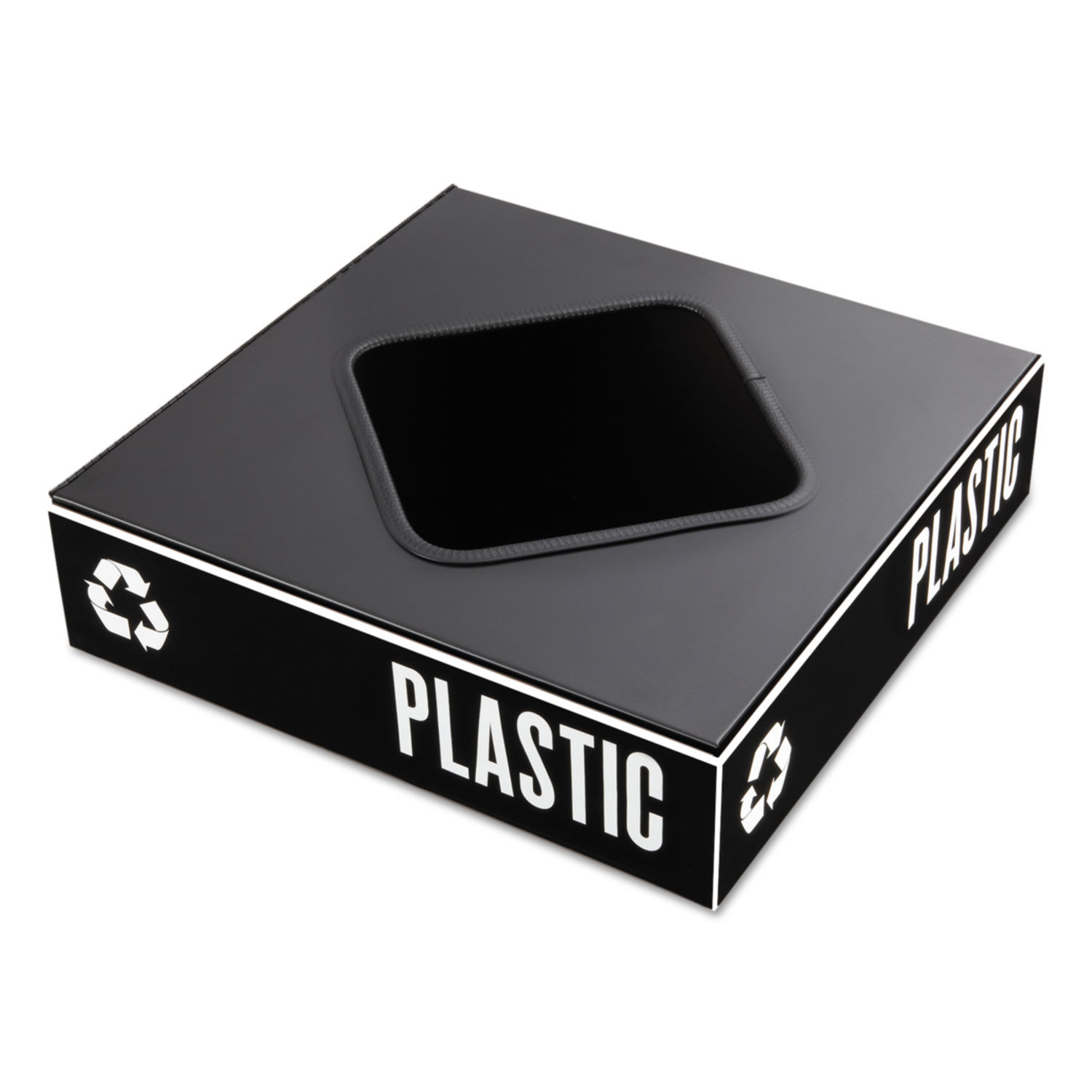 Public Square Recycling Container Lid by Safcoandreg; SAF2989BL